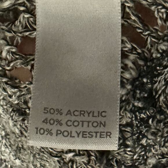 AVENUE Sweater Womens Size 22/24 Open Knit Dolman Sleeve - Picture 4 of 5